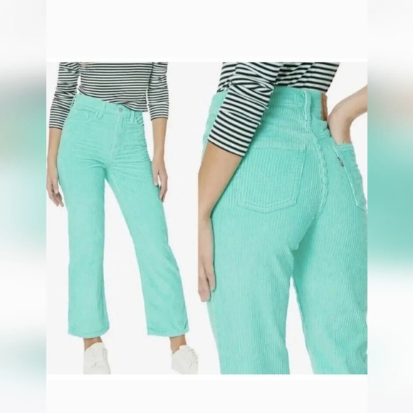 Levis premium corduroy ribcage straight ankle size 27 - Picture 1 of 6